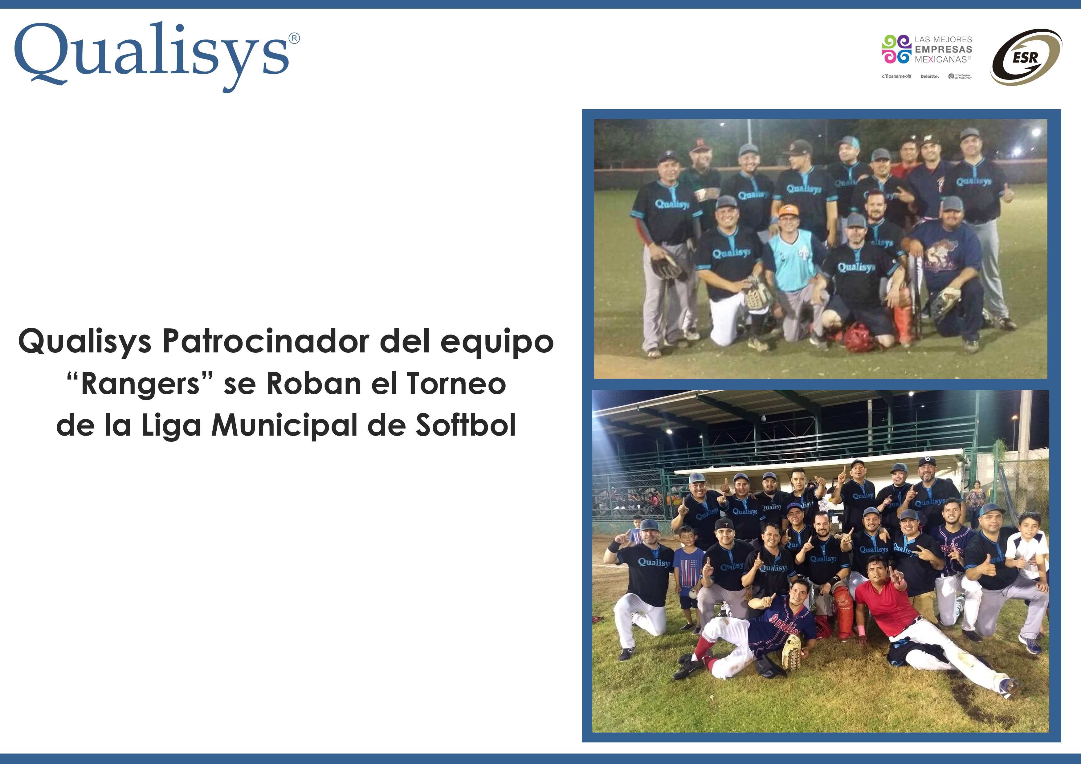 Rangers se Roba el Torneo de la Liga Municipal de Softbol  - Image